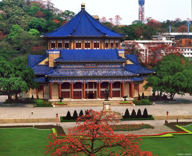 廣州中山紀念堂,革命的圣地,建筑的瑰寶